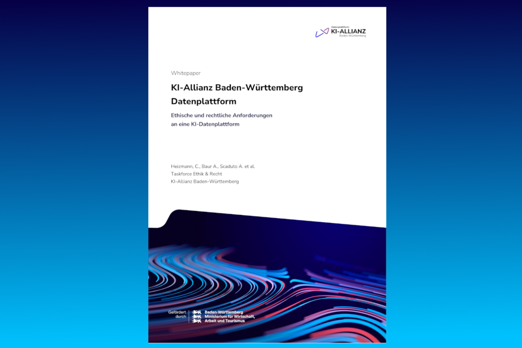cover of the whitepaper with blue background