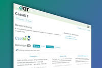 Screenshot des Daten-Katalogdienstes CAT4KIT